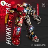 Đồ Chơi Lắp Ráp Kiểu Lego Mô Hình Marvel Avengers ROBOT Anti HULK BUSTER Iron Man Model 10513 Với 4183 Mảnh Ghép