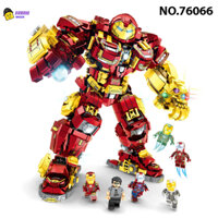 Đồ Chơi Lắp Ráp Kiểu LEGO Mô Hình Robot HulkBuster Steal Mecha Kèm 6 Nhân Vật Iron Man Và Găng Tay Vô Cực LY76066