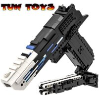 Đồ Chơi Lắp Ráp Kiểu LEGO Mô Hình Desert Eagle Black Ice PUBG Chi Tiết-Bản Thiết Kế Chuẩn 1:1