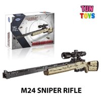 Đồ Chơi Lắp Ráp Kiểu LEGO PUBG Mô Hình M24 XINGBAO XB-24007 Với 1116 Mảnh Ghép