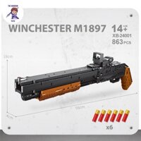 Đồ Chơi Lắp Ráp Kiểu LEGO PUBG Mô Hình Súng Sóc Lọ Winchester M1897 Free Fire CSGO XB24001