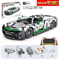 Đồ Chơi Lắp Ráp Kiểu LEGO TECHNIC Điều Khiển Từ Xa Siêu Xe Thể Thao Porsche918 Spyder Model SY8610 Với 1016 Mảnh Ghép