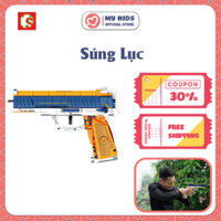 Đồ Chơi Lắp Ráp Kiểu Súng Đồ Chơi Mô Hình Lego Súng Lục Desert Eagle