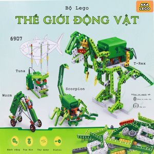 Đồ chơi lắp ráp Lego Duplo 10907 - Thế Giới Động Vật