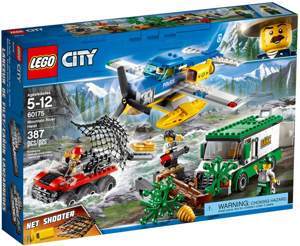 Đồ chơi lắp ráp Lego City 60175 - Thủy Phi Cơ Cảnh Sát Bắt Cướp