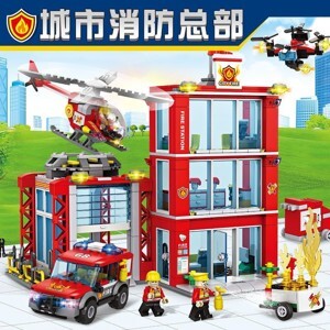 Đồ chơi lắp ráp Lego City 60215 - Trạm Cứu Hỏa