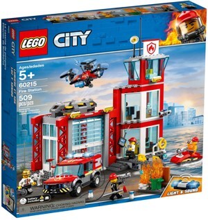 Đồ chơi lắp ráp Lego City 60215 - Trạm Cứu Hỏa