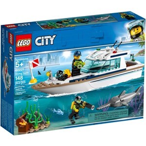 Đồ chơi lắp ráp Lego City 60221 - Du Thuyền Thám Hiểm