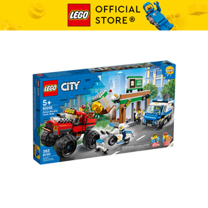 Đồ chơi lắp ráp Lego City 60245 - Tội Phạm Xe Tải Quái Vật