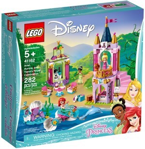 Đồ chơi lắp ráp Lego Công Chúa Disney 41162 - Công Chúa Tiên Cá Ariel, Aurora và Tiana