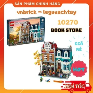 Đồ chơi lắp ráp Lego Creator 10270 Bookshop - Cửa Hàng Sách