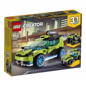 Đồ chơi lắp ráp Lego Creator 31074 - Xếp hình Xe Đua Phản Lực