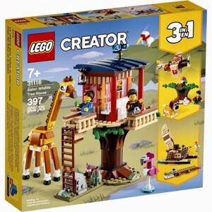 Đồ chơi lắp rắp Lego Creator 31116 Nhà Cây Safari