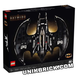 Đồ chơi lắp ráp Lego DC 76161 Batman 1989 Batwing