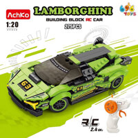 Đồ Chơi Lắp Ráp Lego Điều Khiển Từ Xa RC Tỉ Lệ 1:20 Mô Hình Xe ÔTô Ferrari,Bugatti,Porscher,Lamborghini V12 250+PCS