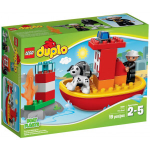 Đồ chơi lắp ráp Lego Duplo 10591 - Tàu cứu hỏa