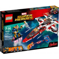 Đồ chơi lắp ráp LEGO Marvel Super Heroes 76049 - Máy bay Avenjet của biệt đội Avengers (LEGO Marvel Super Heroes Avenjet Space Mission 76049)