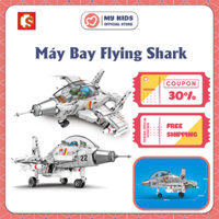 Đồ Chơi Lắp Ráp LEGO Máy Bay Chiến Đấu Flying Shark – SEMBO 202037