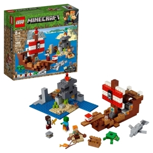 Đồ chơi lắp ráp Lego Minecraft 21152 - Thuyền Hải Tặc Minecraft
