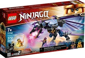 Đồ chơi lắp rắp Lego Ninjago 71742 Rồng Đen Của Chúa Tể Overlord
