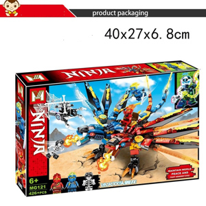 Đồ chơi lắp ráp lego Ninjago rồng 2 đầu - MG121