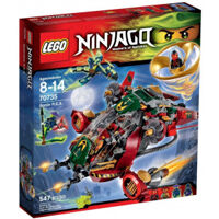 Đồ chơi lắp ráp LEGO Ninjago 70735 - Siêu tàu Chiến 2-trong-1 của Robin (LEGO Ninjago Ronin’s 2-in-1 R.E.X. 70735)