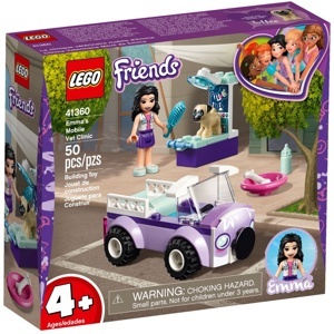 Đồ chơi lắp ráp lego - Phòng khám thú y lưu động của Emma 41360