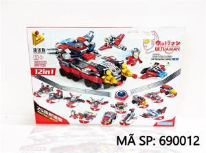 Đồ chơi lắp ráp Lego siêu nhân Ultraman Panlos Brick 690012