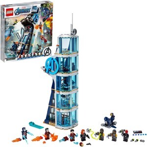 Đồ chơi lắp ráp Lego Super Heroes 76166 Avengers Tower Battle Tòa Nhà Của Biệt Đội Siêu Anh Hùng