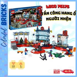 Đồ chơi lắp rắp Lego SuperHeroes 76175 Đột Kích Hang Ổ Người Nhện