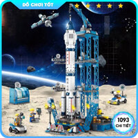 Đồ chơi lắp ráp Lego Tàu Vũ Trụ 1093 chi tiết, Lego phi hành gia tàu vũ trụ khám phá không gian