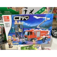 Đồ chơi lắp ráp lego xe cứu hỏa