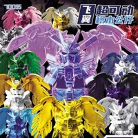 Đồ chơi lắp ráp logo 70095 combo trọn bộ 12 Robot người máy gundam mini mech xếp mô hình minifigures