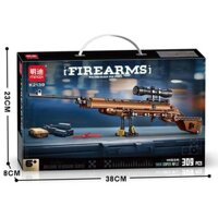 Đồ chơi lắp ráp Mingdi K2139 - Mô hình S.ú.ng K98 Sniper Rifle 309 chi tiết