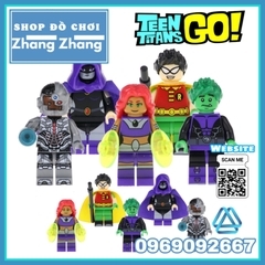 Đồ chơi lắp ráp Mini Figure nhân vật siêu anh hùng TeenTitan KF6049