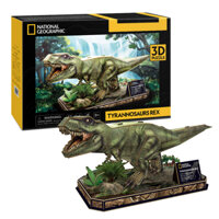Đồ Chơi Lắp Ráp Mô Hình 3D Bằng Giấy CubicFun Tyrannosaurus REX DS1051h (52 mảnh)