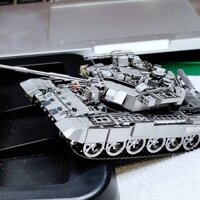 Đồ Chơi Lắp Ráp Mô Hình 3D Bằng Kim Loại Piececool Xe Tăng T-90A Của Nga [Chưa Ráp]