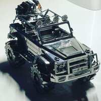 Đồ Chơi Lắp Ráp Mô Hình 3D Bằng Kim Loại Piececool Xe Vượt Địa Hình