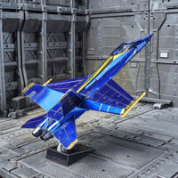 Đồ Chơi Lắp Ráp Mô Hình 3D Bằng Kim Loại Metal Head Máy Bay Blue Angels F/A-18 Super Hornet