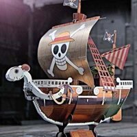 Đồ Chơi Lắp Ráp Mô Hình 3D Bằng Kim Loại Metal Head One Piece Tàu Hải Tặc Going Merry