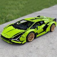 Đồ Chơi Lắp Ráp Mô Hình 3D Technic Siêu Xe Đua Lamborghini SIAN FKP 37 (3696 mảnh) 1:8
