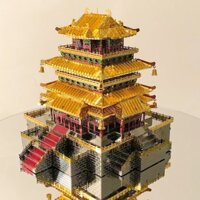 Đồ Chơi Lắp Ráp Mô Hình 3D Bằng Kim Loại Piececool Lầu Quán Tước [Chưa Ráp]