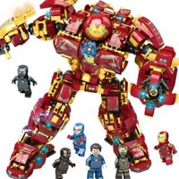 Đồ chơi Lắp ráp Mô hình 76026 Super hero người sắt Hero  Iron Man Anti Hulk Mech