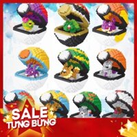 Đồ Chơi Lắp Ráp Mô Hình Bóng Pokemon Mini Cho Bé