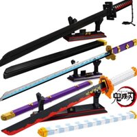 đồ chơi Lắp ráp Mô hình Demon Slayer Nichirin Sword Rengoku Kyoujurou Blade Katana Anime Knife 1501 1502 1505 1506 1507