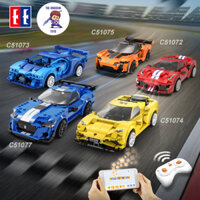 Đồ Chơi Lắp Ráp Mô Hình Điều Khiển Từ Xa Siêu Xe Lamborghini / Ferrari / Bugatti / McLaren