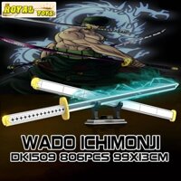 Đồ Chơi Lắp Ráp Mô Hình Kiếm Katana Wado Ichimonji Của Zoro Trong One Piece Đảo Hải Tặc Dk1509 Với 806+ Mảnh Ghép