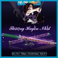 Đồ Chơi Lắp Ráp Mô Hình Kiếm Katana Thượng Huyền Nhất Của Kokushibou Trong Kimetsu No Yaiba 1511 Với 789+ Mảnh Ghép
