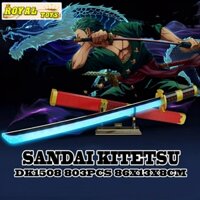 Đồ Chơi Lắp Ráp Mô Hình Kiếm Katana Sandai Kitetsu Dạ Quang Phát Sáng Của Roronoa Zoro Trong One Piece Dk1508 Với 803Pcs