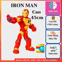 Đồ Chơi Lắp Ráp Mô Hình Lego Người Máy Iron Man Được Tặng Kèm 1 Lego Mini Ngẫu Nhiên